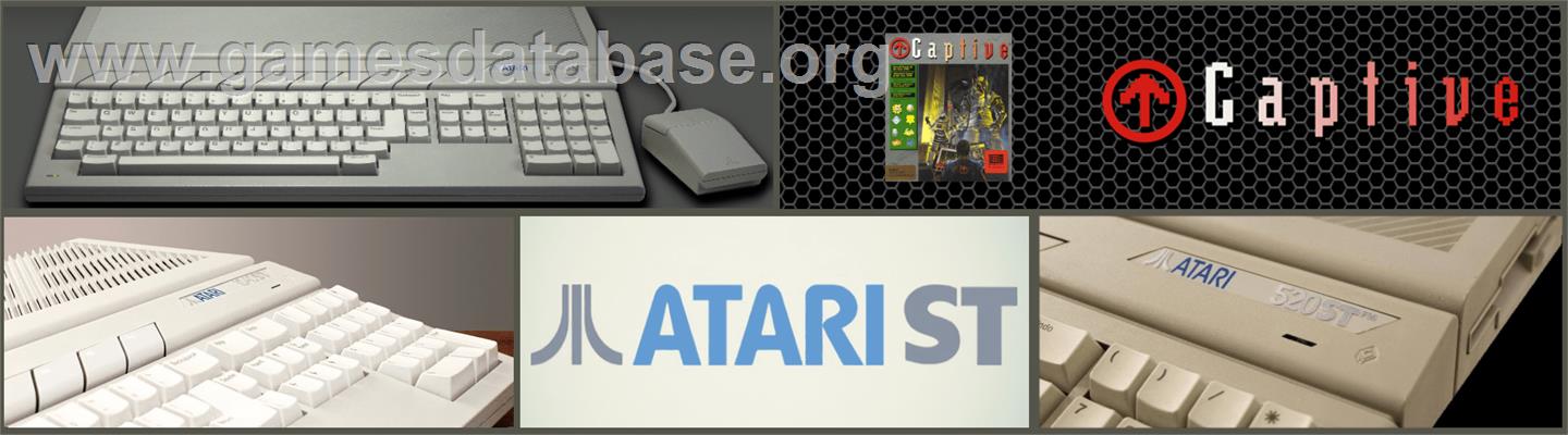 Captive - Atari ST - Artwork - Marquee