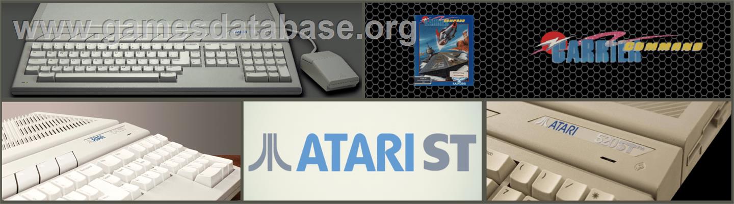 Carrier Command - Atari ST - Artwork - Marquee