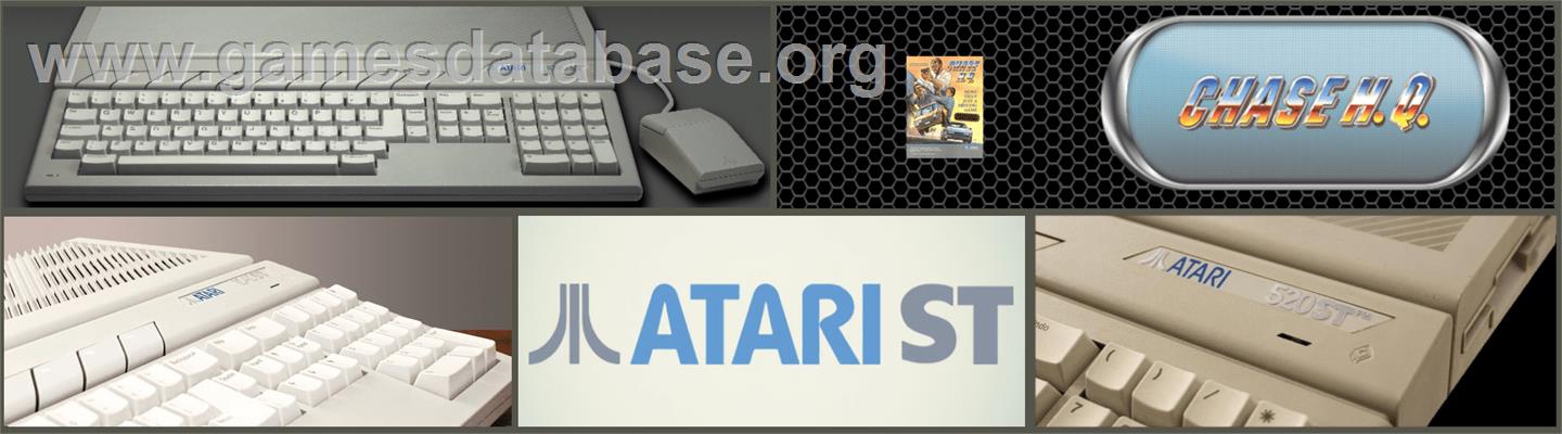 Chase H.Q. - Atari ST - Artwork - Marquee