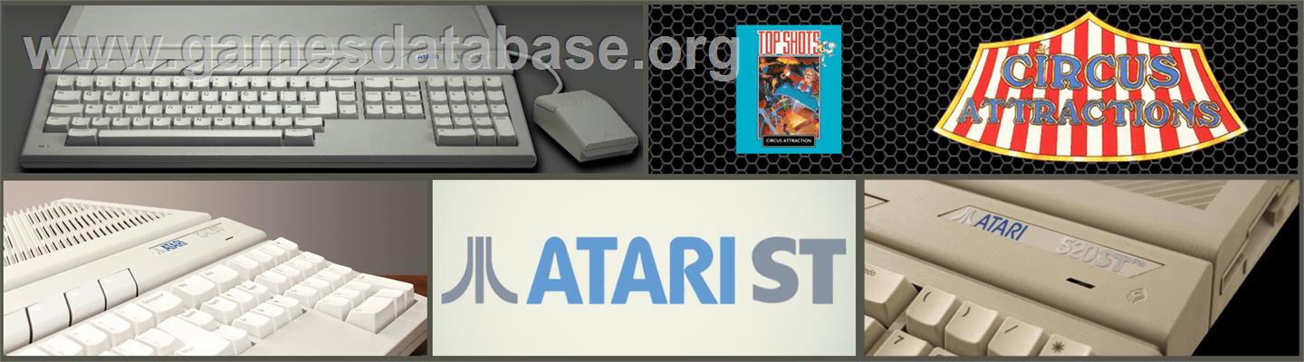 Circus Attractions - Atari ST - Artwork - Marquee
