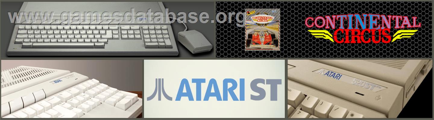 Continental Circus - Atari ST - Artwork - Marquee