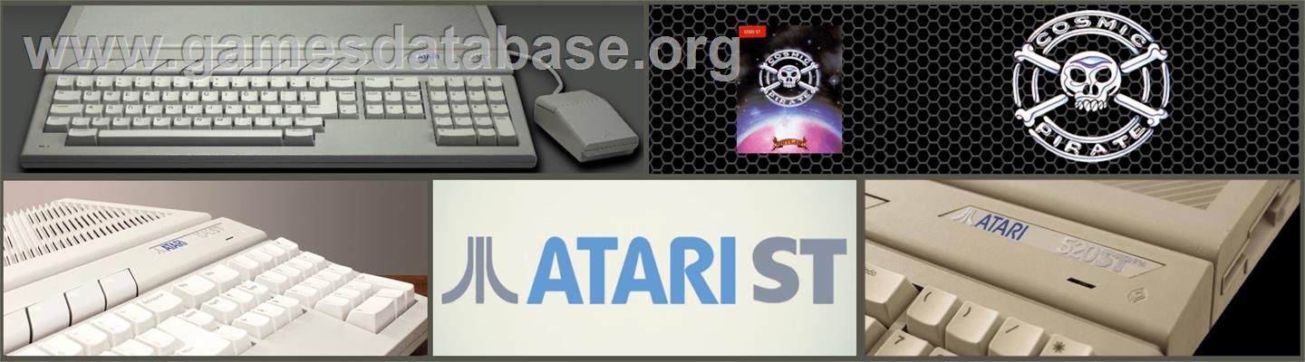 Cosmic Pirate - Atari ST - Artwork - Marquee
