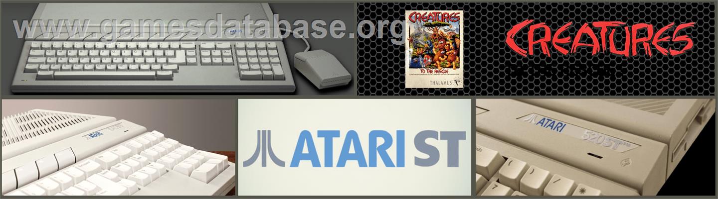 Creatures - Atari ST - Artwork - Marquee