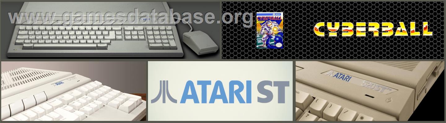Cyberball - Atari ST - Artwork - Marquee