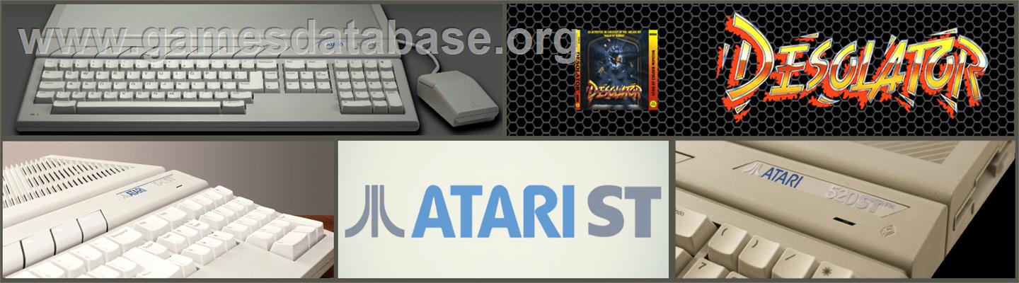 Desolator - Atari ST - Artwork - Marquee