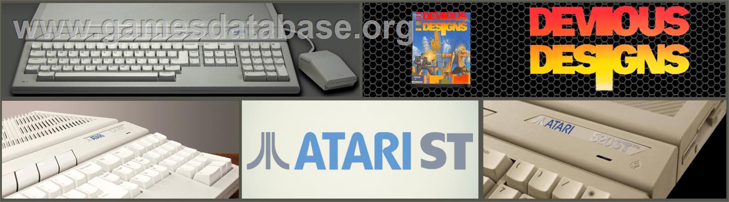 Devious Designs - Atari ST - Artwork - Marquee