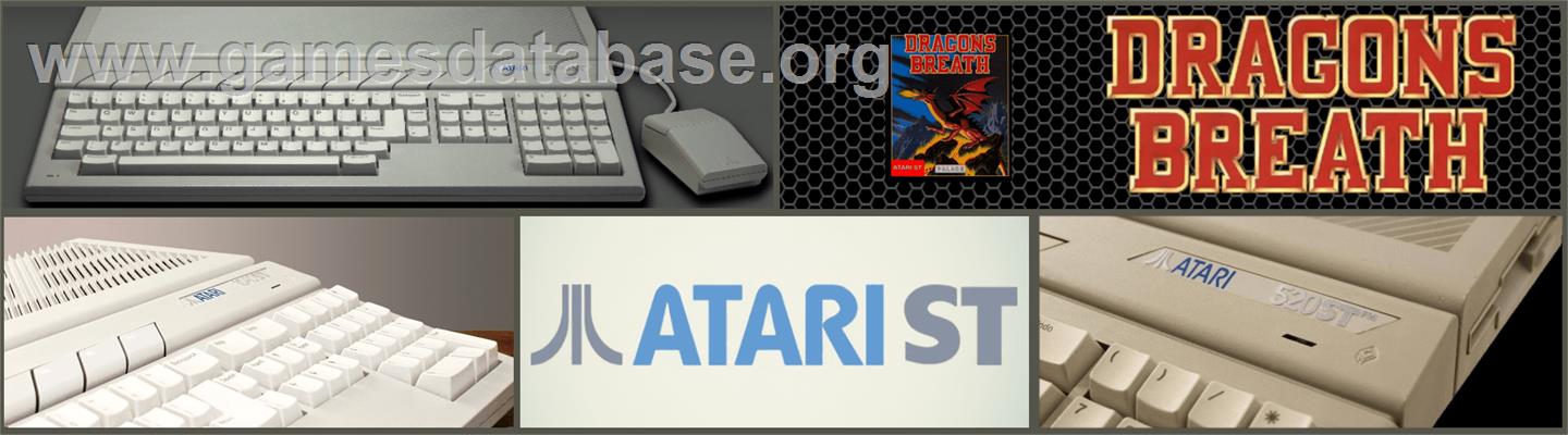 Dragons Breath - Atari ST - Artwork - Marquee