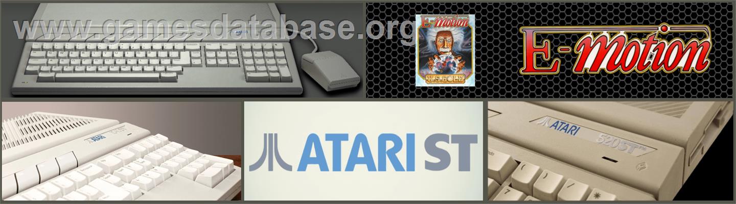 E-motion - Atari ST - Artwork - Marquee