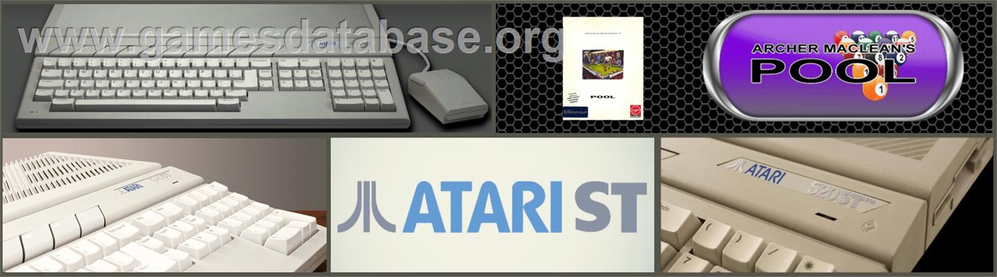 Electronic Pool - Atari ST - Artwork - Marquee