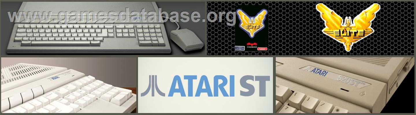 Elite - Atari ST - Artwork - Marquee