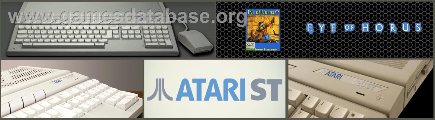 Eye Of Horus - Atari ST - Artwork - Marquee