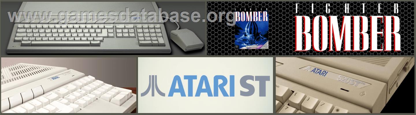 Fighter Bomber - Atari ST - Artwork - Marquee