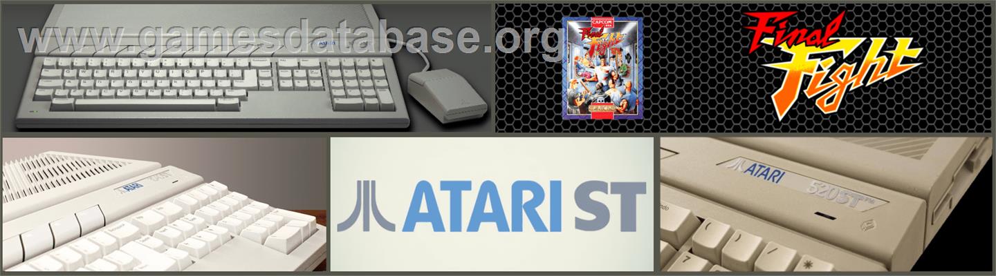 Final Fight - Atari ST - Artwork - Marquee