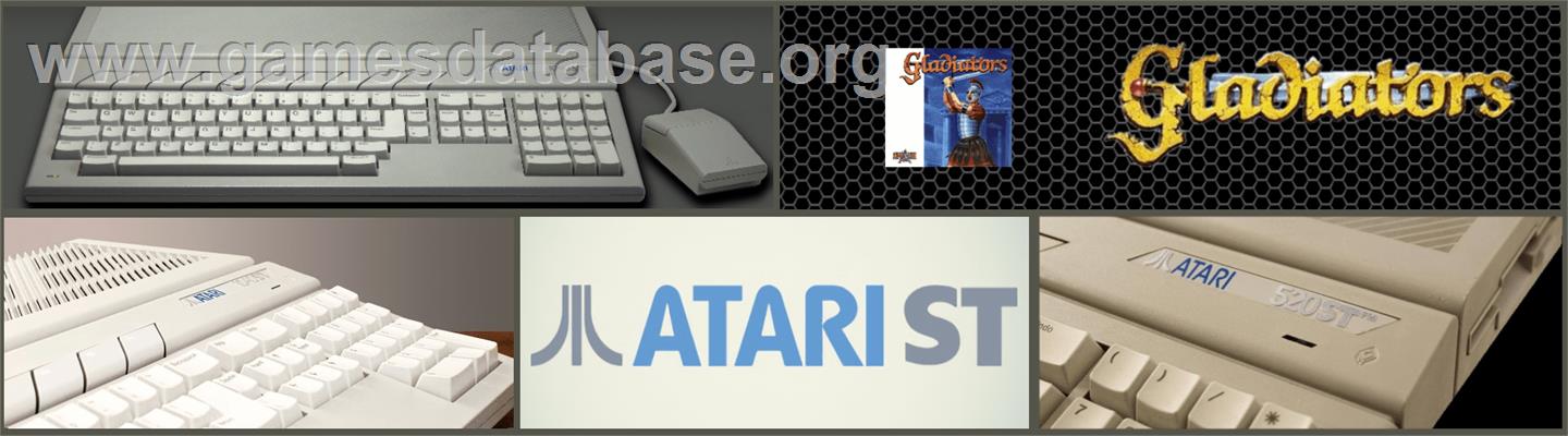 Gladiators - Atari ST - Artwork - Marquee