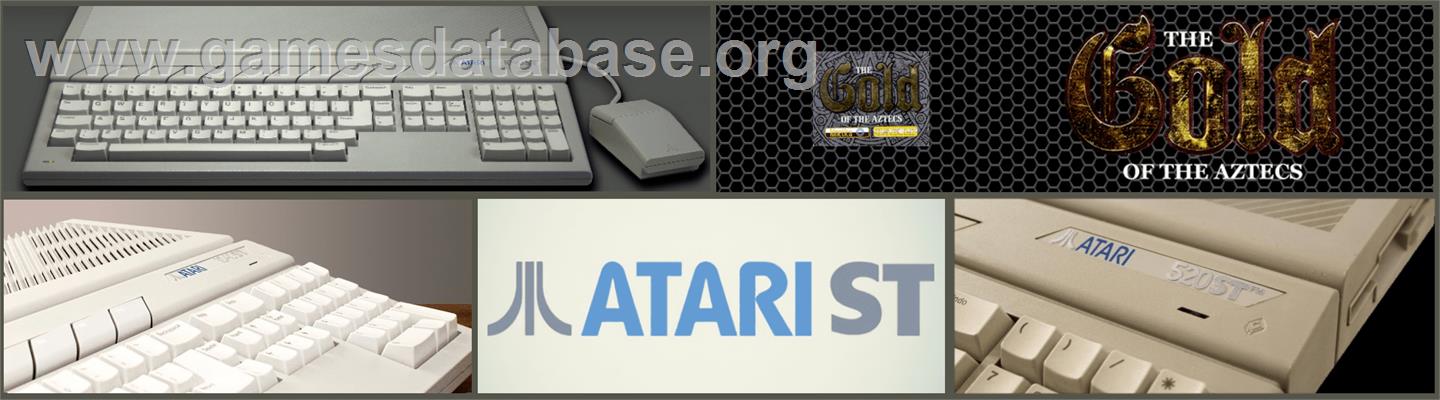 Gold of the Aztecs - Atari ST - Artwork - Marquee