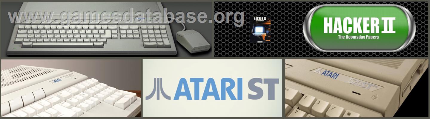 Hacker - Atari ST - Artwork - Marquee