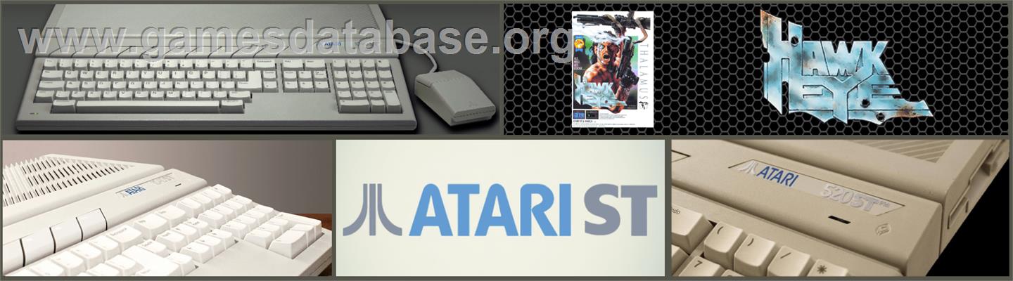 Hawkeye - Atari ST - Artwork - Marquee