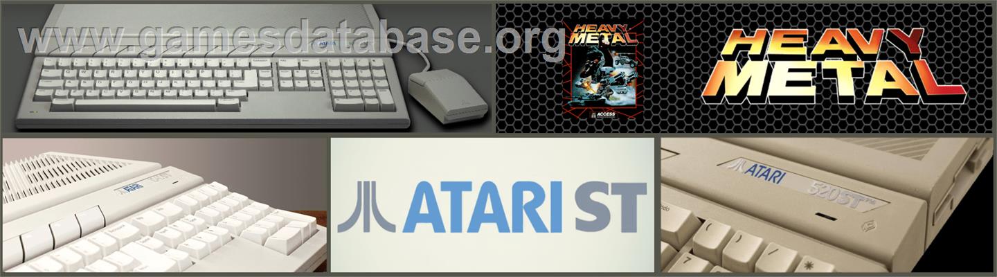 Heavy Metal - Atari ST - Artwork - Marquee