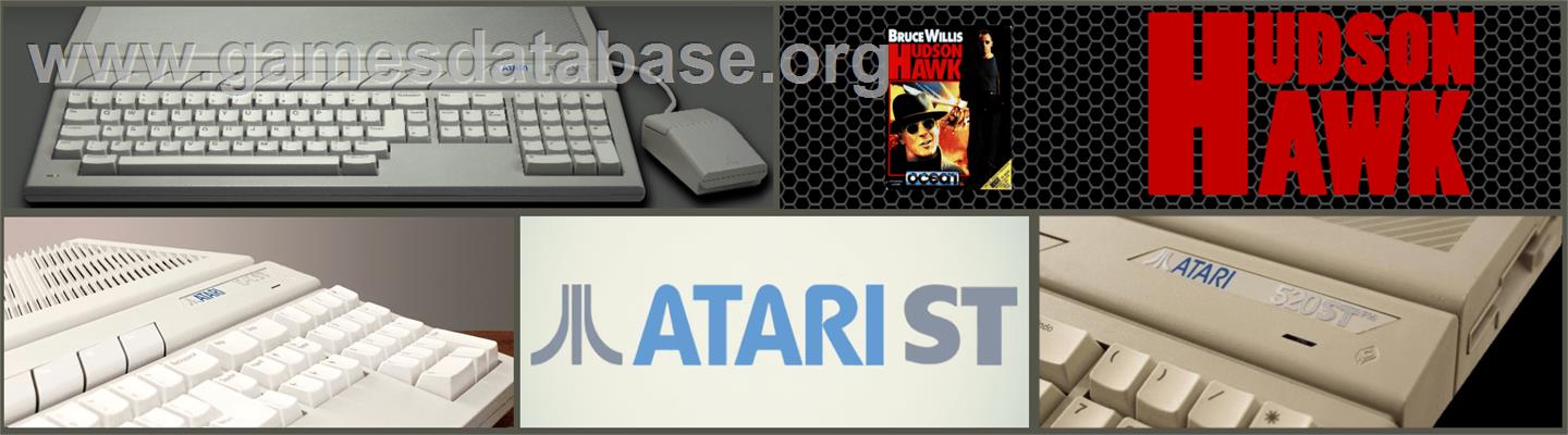 Hudson Hawk - Atari ST - Artwork - Marquee