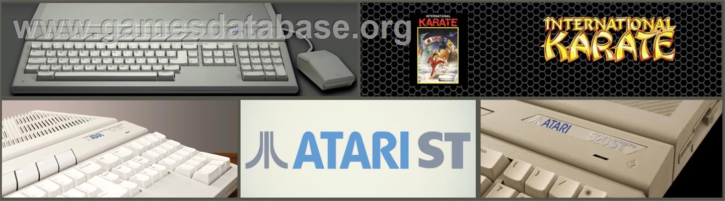 International Karate - Atari ST - Artwork - Marquee