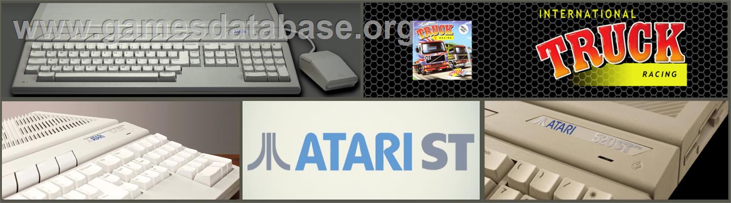 International Truck Racing - Atari ST - Artwork - Marquee