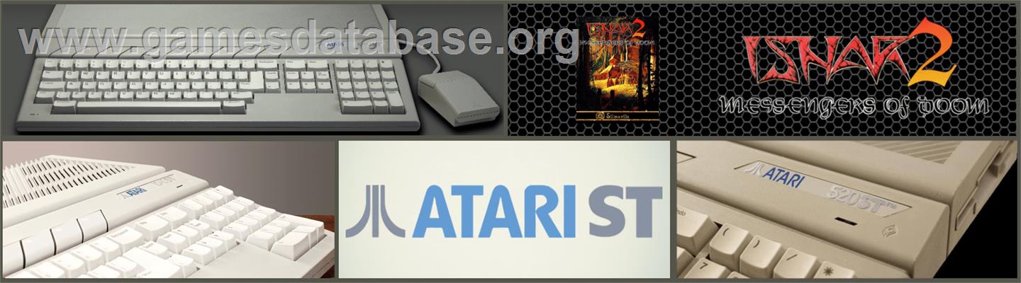 Ishar 2: Messengers of Doom - Atari ST - Artwork - Marquee