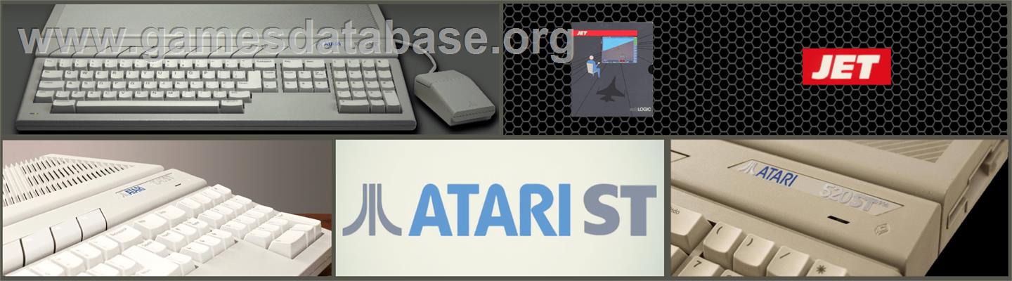 Jump Jet - Atari ST - Artwork - Marquee