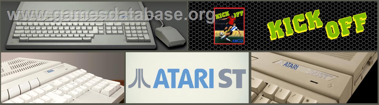 Kick Off - Atari ST - Artwork - Marquee
