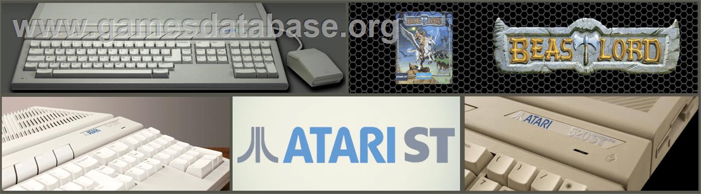 Leader Board - Atari ST - Artwork - Marquee