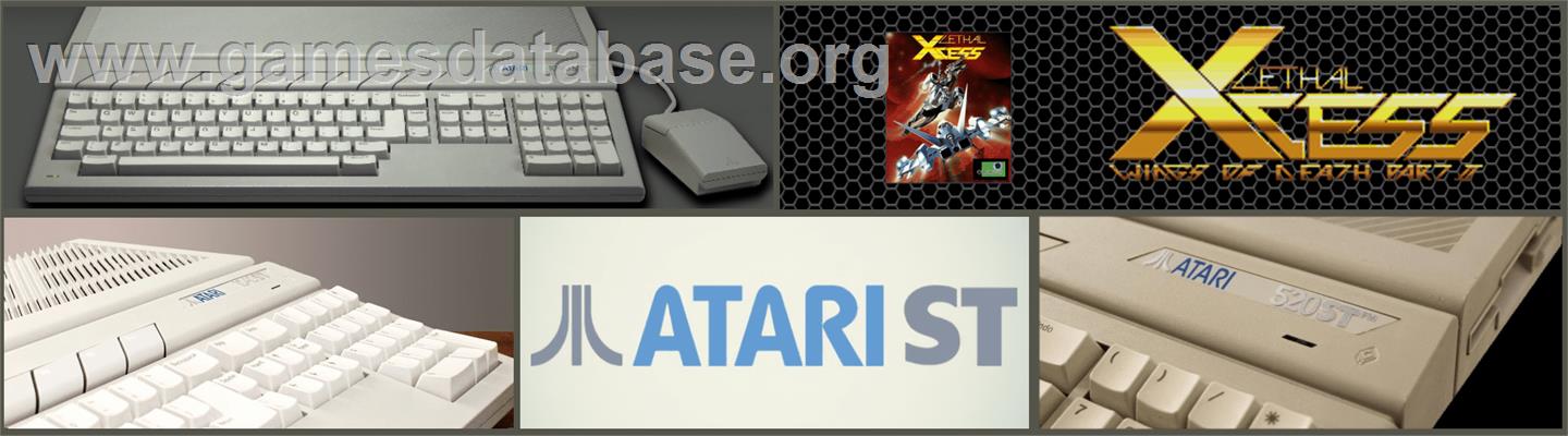 Lethal Xcess: Wings of Death 2 - Atari ST - Artwork - Marquee