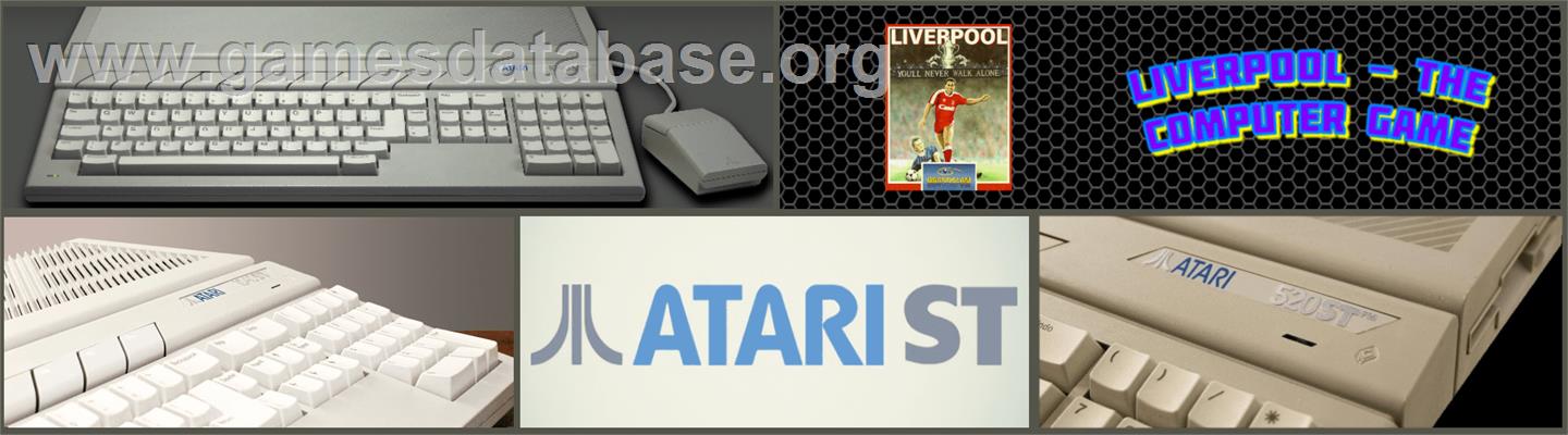 Liverpool: The Computer Game - Atari ST - Artwork - Marquee