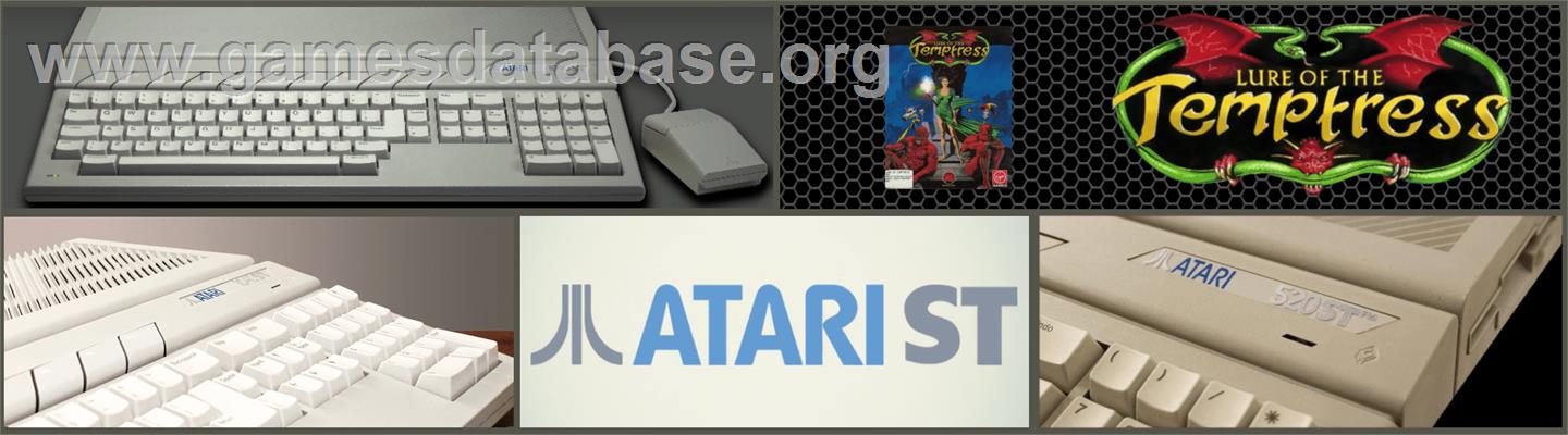 Lure of the Temptress - Atari ST - Artwork - Marquee