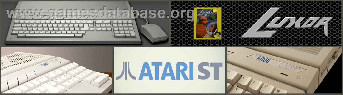 Luxor - Atari ST - Artwork - Marquee