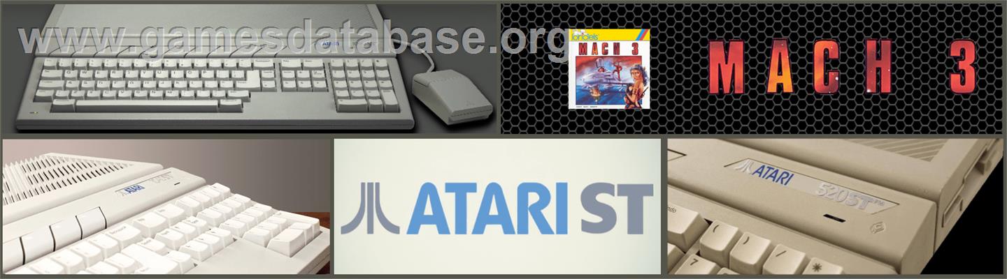 Mach 3 - Atari ST - Artwork - Marquee