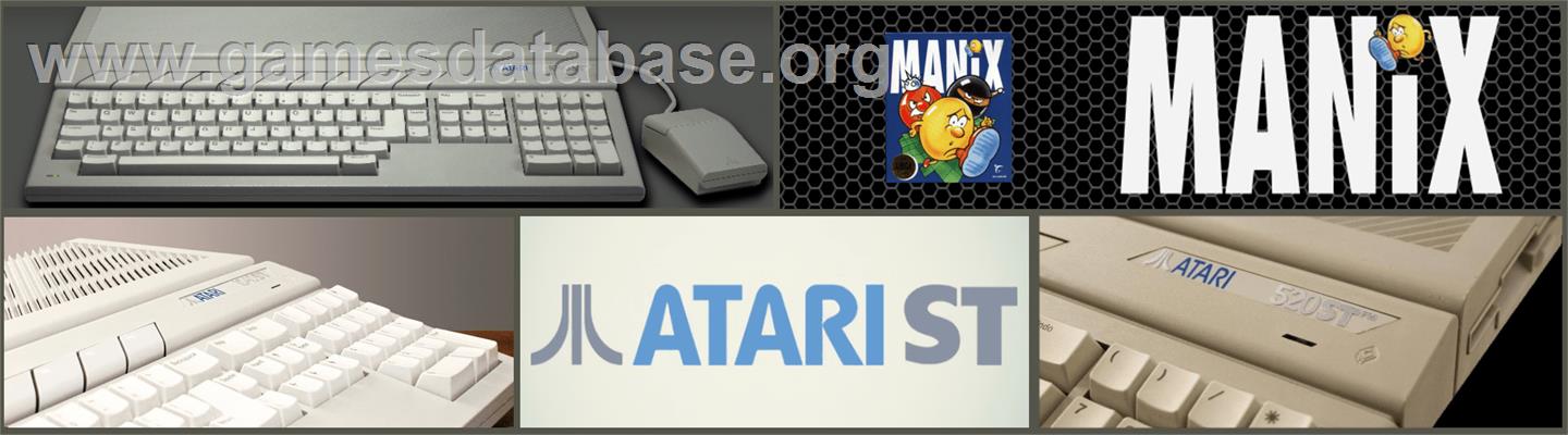 Manix - Atari ST - Artwork - Marquee