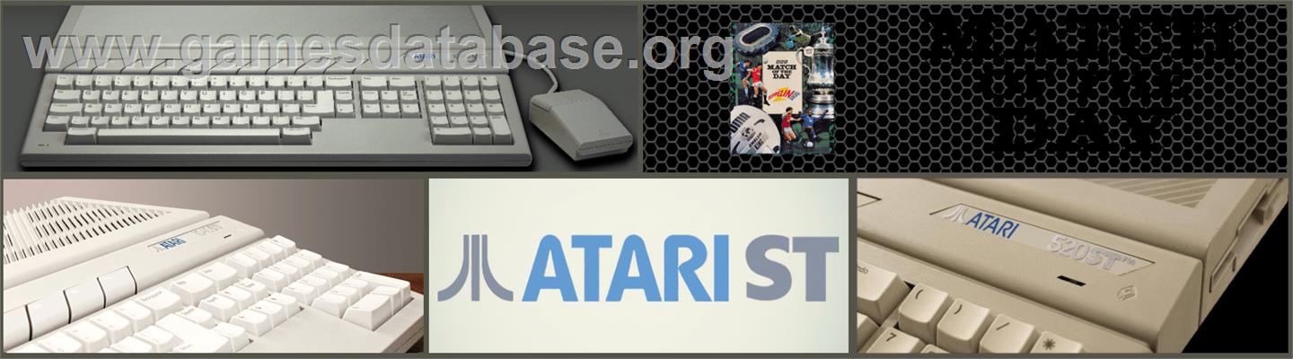 Match of the Day - Atari ST - Artwork - Marquee