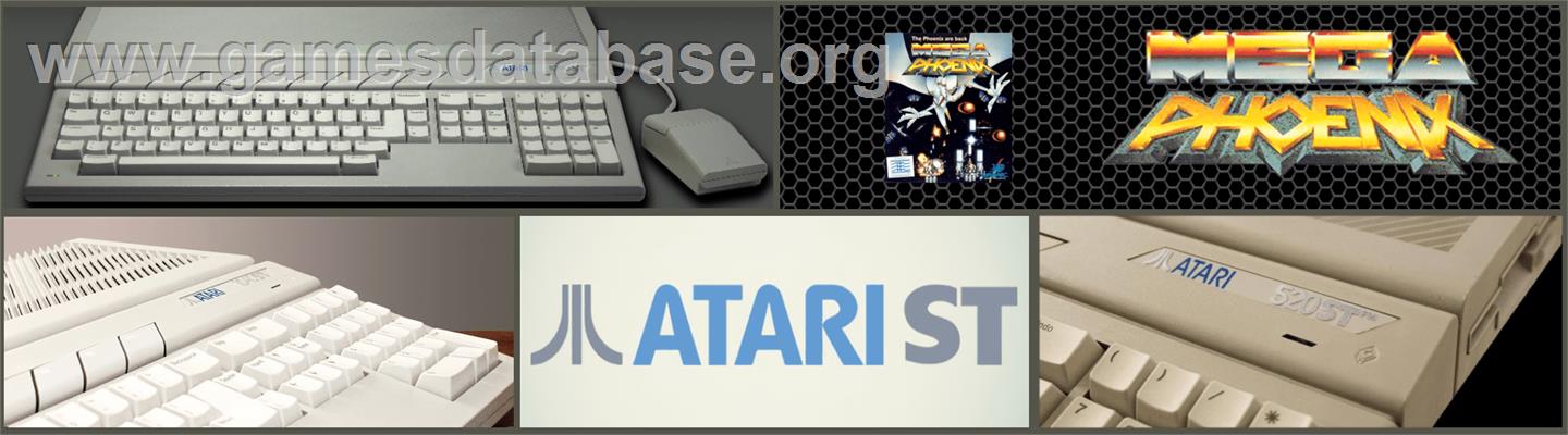 Mega Phoenix - Atari ST - Artwork - Marquee