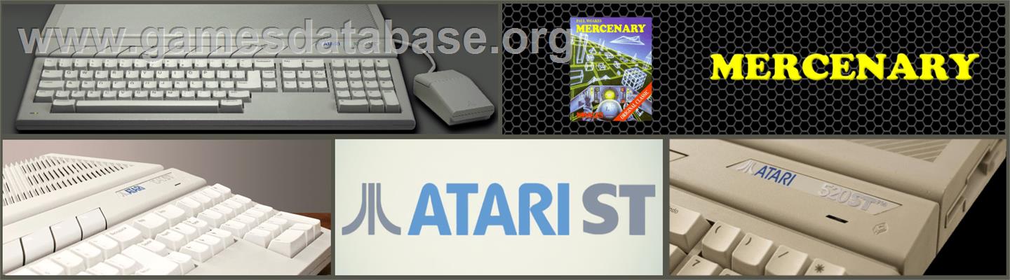 Mercenary: Escape From Targ with the Second City - Atari ST - Artwork - Marquee