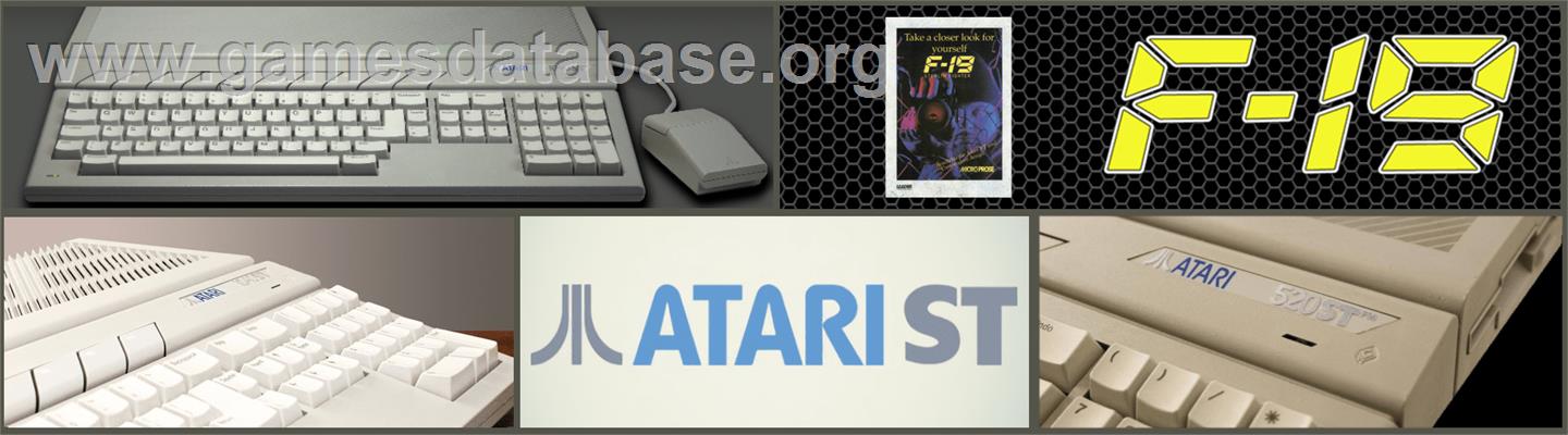 Mig-29 Soviet Fighter - Atari ST - Artwork - Marquee