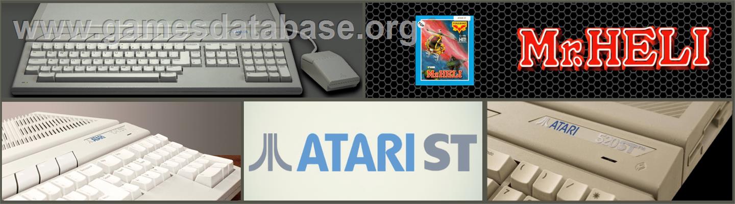 Mr. Heli - Atari ST - Artwork - Marquee
