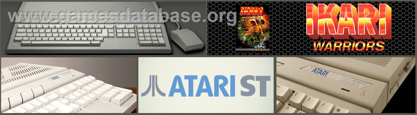 Ninja Warriors, The - Atari ST - Artwork - Marquee