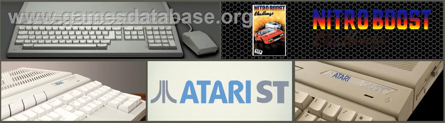 Nitro Boost Challenge - Atari ST - Artwork - Marquee