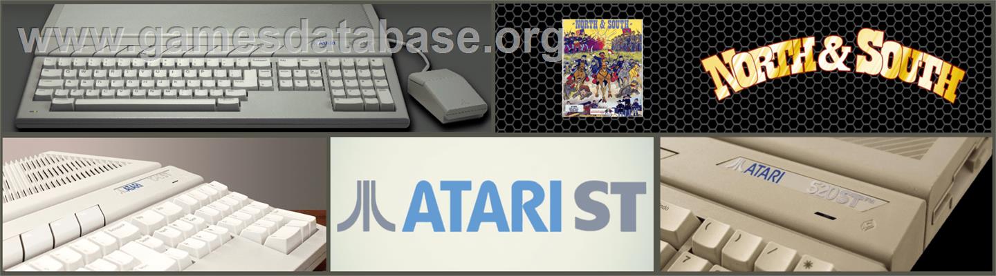 North & South - Atari ST - Artwork - Marquee