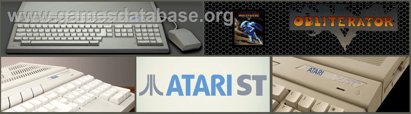 Obliterator - Atari ST - Artwork - Marquee
