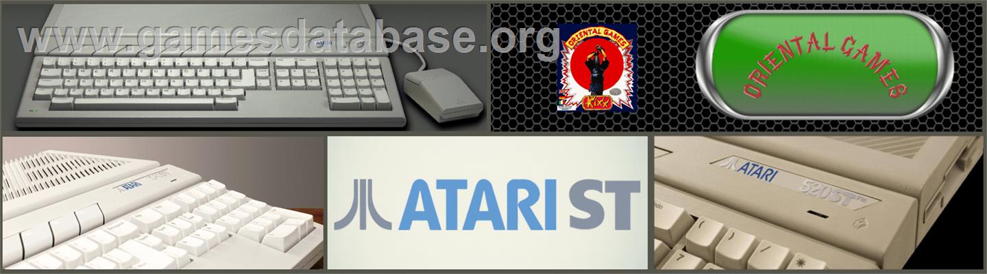 Oriental Games - Atari ST - Artwork - Marquee