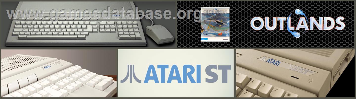 Outlands - Atari ST - Artwork - Marquee