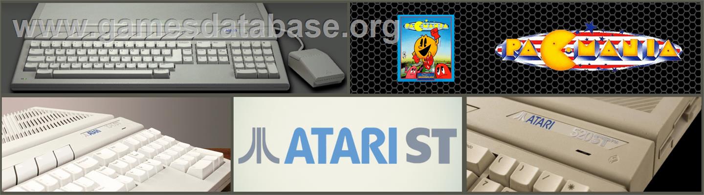 Pac-Mania - Atari ST - Artwork - Marquee