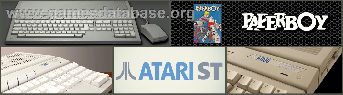 Paperboy - Atari ST - Artwork - Marquee