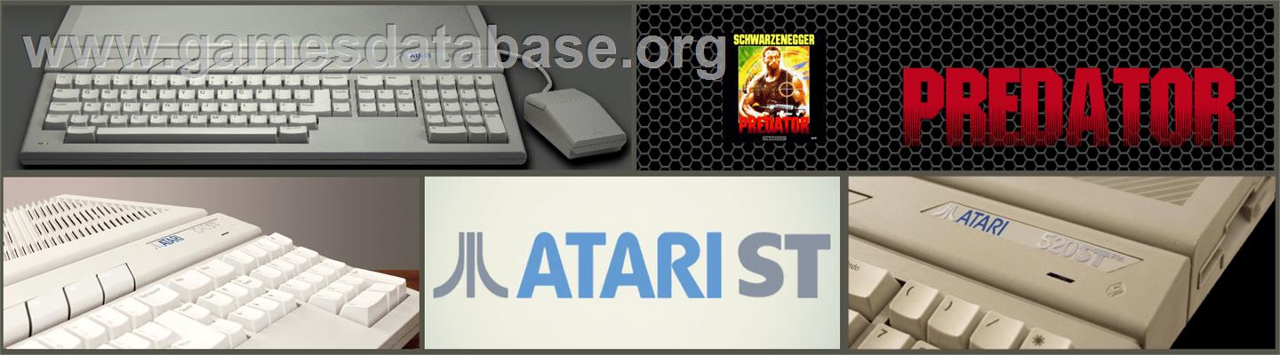 Predator - Atari ST - Artwork - Marquee