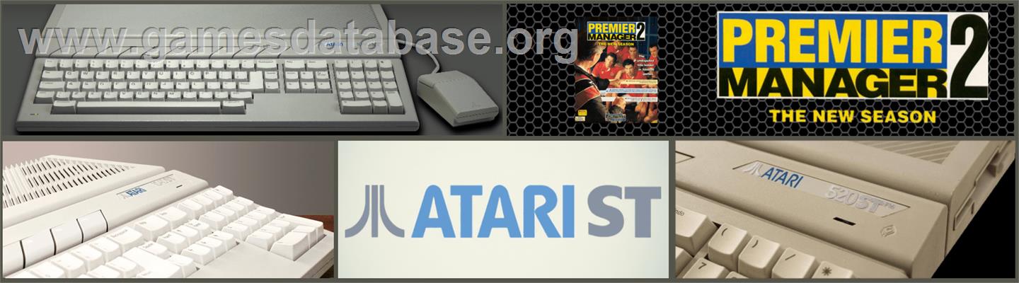 Premier Manager - Atari ST - Artwork - Marquee